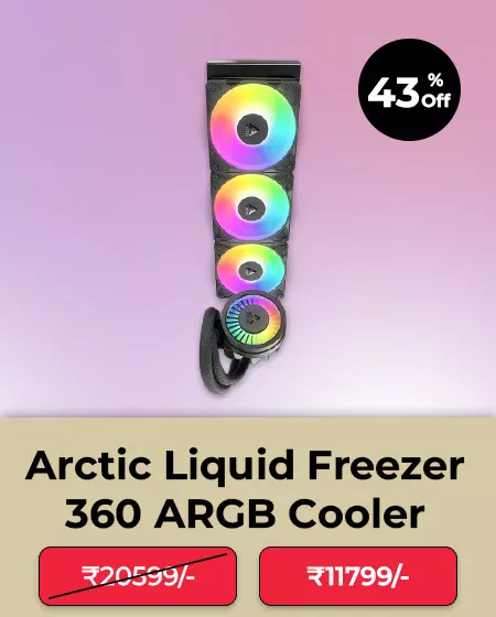 Arctic Liquid Freezer III Pro 360 ARGB Black CPU Liquid Cooler